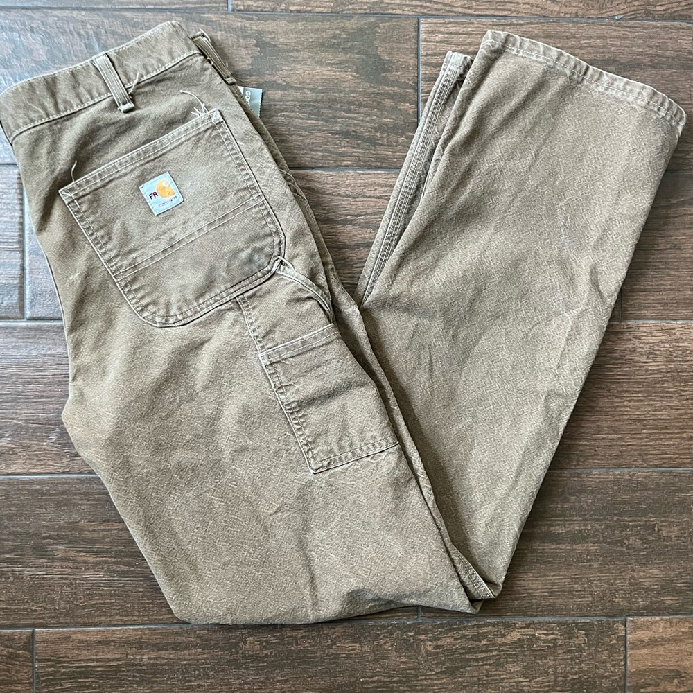Carthartt brown cargo jeans